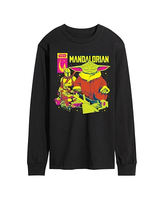 Airwaves Men's The Mandalorian Long Sleeve T-Shirt