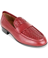 Gentle Souls Women's Crew Woven-Vamp Loafers