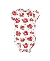 Hudson Baby Baby Girls Hudson Cotton Layette Set, Red Roses, 9-12 Months