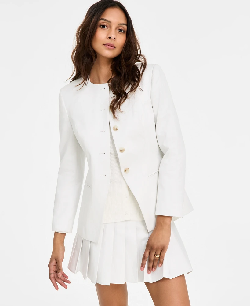 French Connection Women's Sabine Twill Slim-Fit Jacket