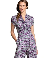 HotSquash London Women's Printed Wideleg Jumpsuit