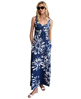 HotSquash London Women's Empire Line Maxi Dress
