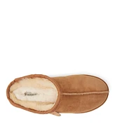 Fireside By Dearfoams Men's Grafton Genuine Shearling Clog Slipper