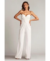 Tadashi Shoji Lucas Twist-Front Jumpsuit