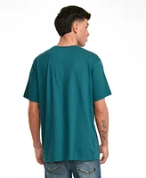 Cat Men's Crewneck Logo Graphic T-Shirt