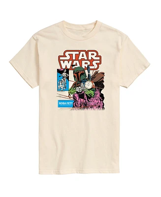 Airwaves Men's Star Wars Boba Fett Short Sleeve T-Shirt