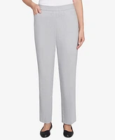 Alfred Dunner Women's Dress Code Comfort Allure Imitation Medium Length Pants