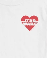 Airwaves Men's Star Wars Heart Short Sleeve T-Shirt