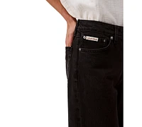 Calvin Klein Jeans Women's 90s Straight-Leg Stretch