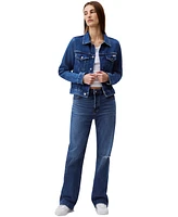 Calvin Klein Jeans Women's Classic Denim Trucker Jacket