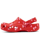 Crocs Little Girls Classic Valentine's Day Clogs from Finish Line