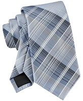 Calvin Klein Men's Ombre Plaid Tie