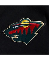 Pro Standard Men's Black Minnesota Wild Paint the City Pullover Hoodie