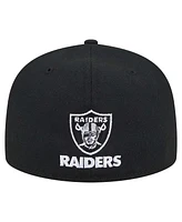 New Era Men's Black Las Vegas Raiders Ransom 59FIFTY Fitted Hat