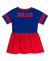 Outerstuff Girls Preschool Royal Buffalo Bills Stadium Lights Fashion Jersey Dress