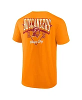 Fanatics Men's Orange Tampa Bay Buccaneers Big Tall Throwback Logo T-Shirt