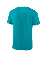 Fanatics Men's Aqua Miami Dolphins Big Tall Coordinate T-Shirt