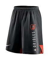 Nike Men's Black Baltimore Orioles Authentic Collection Training Performance Shorts