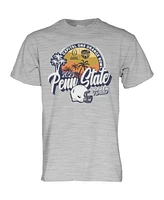 Blue 84 Men's Heather Gray Penn State Nittany Lions College Football Playoff 2025 Orange Bowl T-Shirt