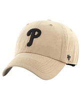 '47 Brand Men's Khaki Philadelphia Phillies Dusted Franchise Fitted Hat