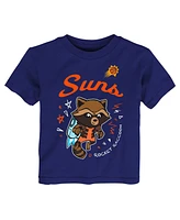 Outerstuff Toddler 2-Piece Heather Gray Phoenix Suns Guardians Of The Galaxy T-Shirt Set