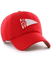 '47 Brand Men's and Women's Red Tampa Bay Buccaneers Field Goal Clean Up Adjustable Hat