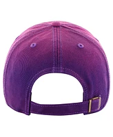 '47 Brand Men's Purple Minnesota Vikings Dusted Relaxed Clean Up Adjustable Hat