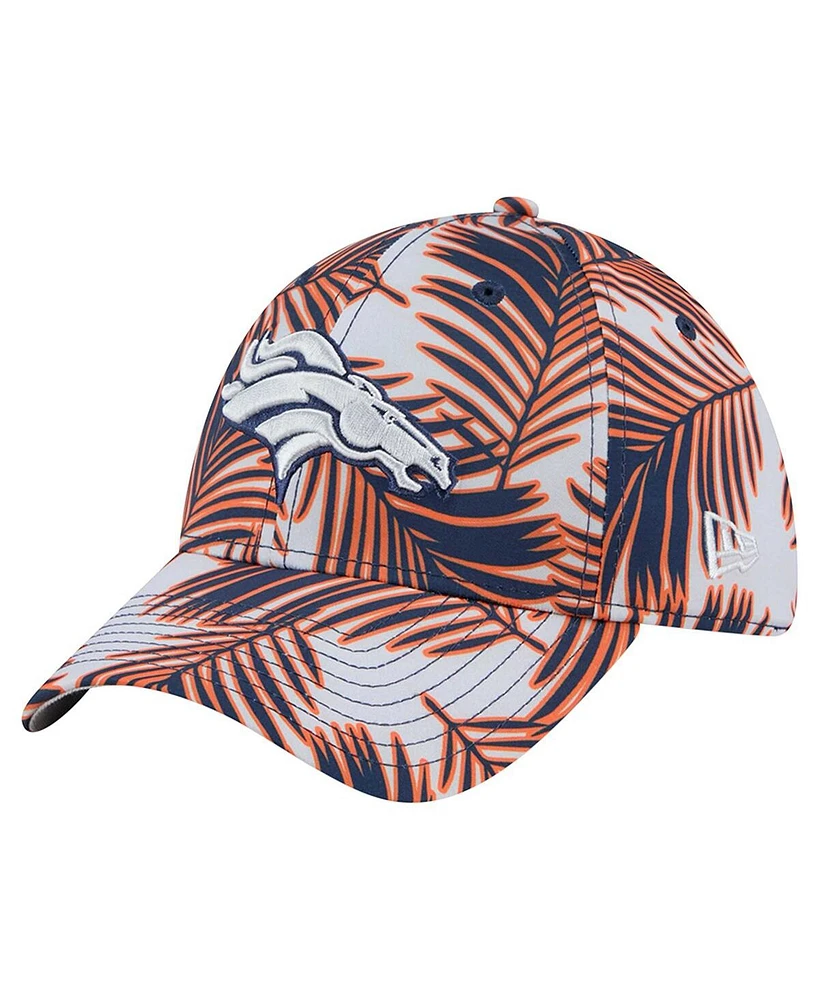 New Era Men's Gray Denver Broncos Palms 39THIRTY Flex Hat