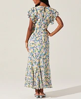 Astr the Label Women's Celestine Ruffled-Sleeve Dress