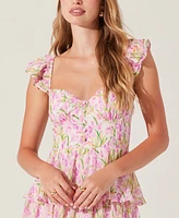Astr the Label Women's Midsummer Tiered Maxi Dress