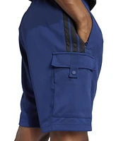 adidas Men's Three-Stripes Tiro 9" Cargo Shorts
