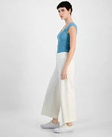 Boss Orange Women's Relaxed-Fit Wide-Leg Pants