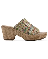 Cliffs by White Mountain Women's Biando Wedge Slip-On Sandals