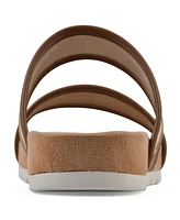 Cliffs by White Mountain Women's Tropical Slide Slip-On Sandals