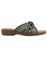 Cliffs by White Mountain Women's Blinding Slide Slip-On Sandals