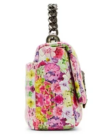 Betsey Johnson Butterfly Puffed Flap Small Crossbody Bag