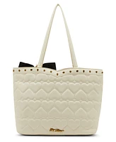 Betsey Johnson Icon Stud Medium Tote Bag