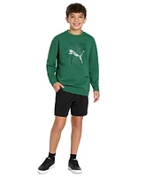 Puma X Tmnt Big Boys Relaxed Printed Sweatshirt