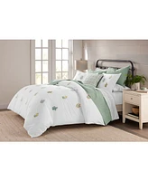 Charter Club Bouquet Embroidery 3-Pc. Comforter Set, King, Exclusively at Macy's