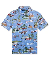 Polo Ralph Lauren Men's Standard-Fit Bear Linen-Cotton