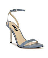 Nine West Women's Reina Ankle Strap Stiletto Sandals
