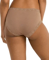 Jockey Women's High-Cut Lace Trimmed Brief Underwear 4611