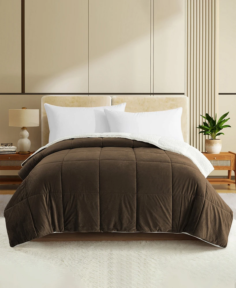 Unikome Sherpa Reversible Comforter