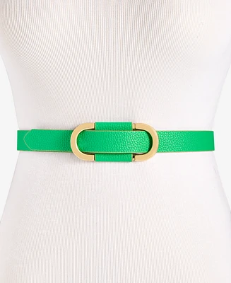 On 34th Pull-Through Skinny Belt, Exclusively at Macy's