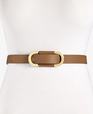 On 34th Pull-Through Skinny Belt, Exclusively at Macy's