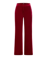 Olsen Women's Anna Fit Velvet Trouser