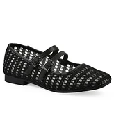 Cliffs by White Mountain Women's Besnik Mary Jane Round Toe Flats