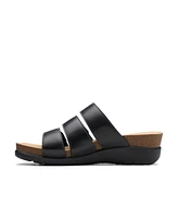 Clarks Collection Women's Calenne Lily Wedge Sandals