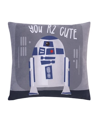 Star Wars Welcome to the Galaxy R2-d Decorative Toddler Pillow, 15" x 12"