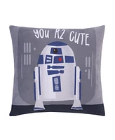 Star Wars Welcome to the Galaxy R2-d Decorative Toddler Pillow, 15" x 12"